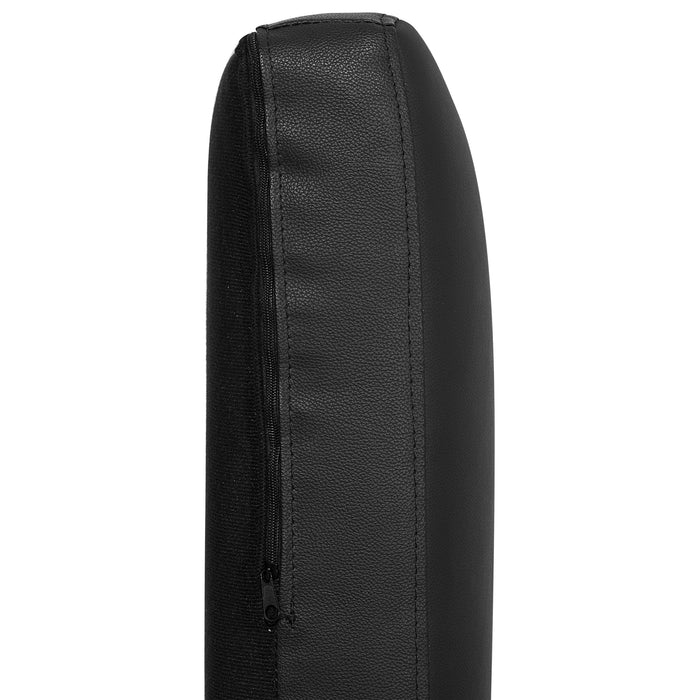 Beliani - HELSINKI - Tweezitsbank - Zwart - Leer