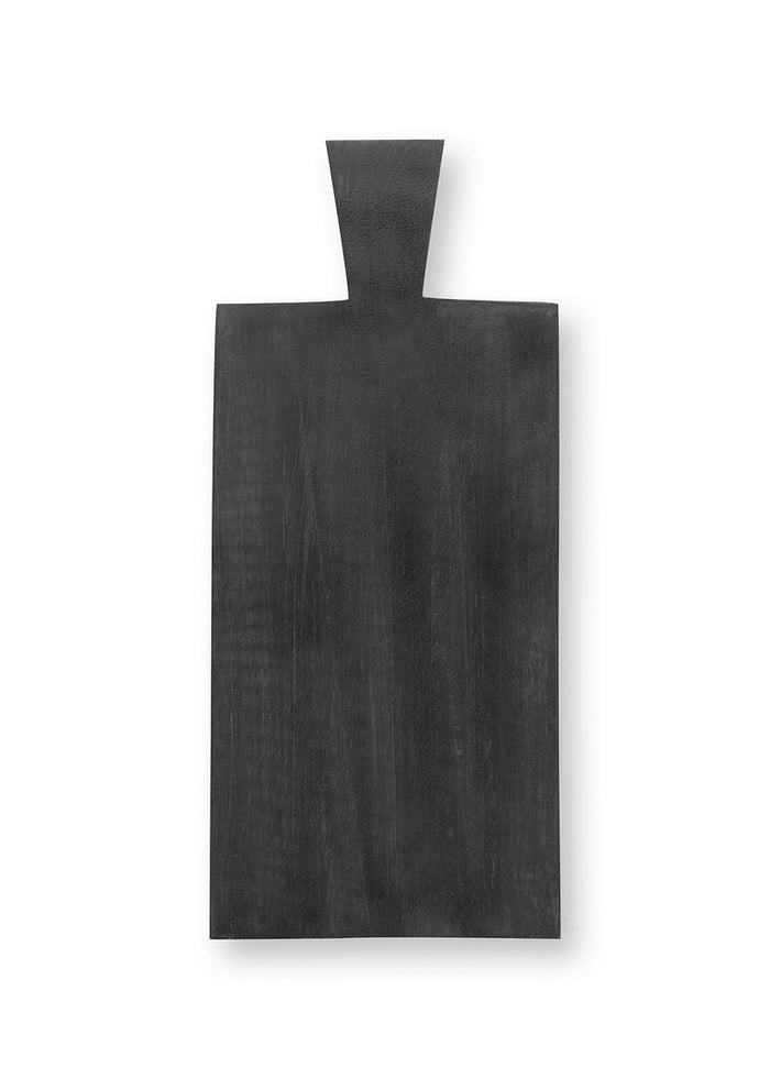 vtwonen Tray Fancy Dienblad - Hout - Zwart - 37x16cm