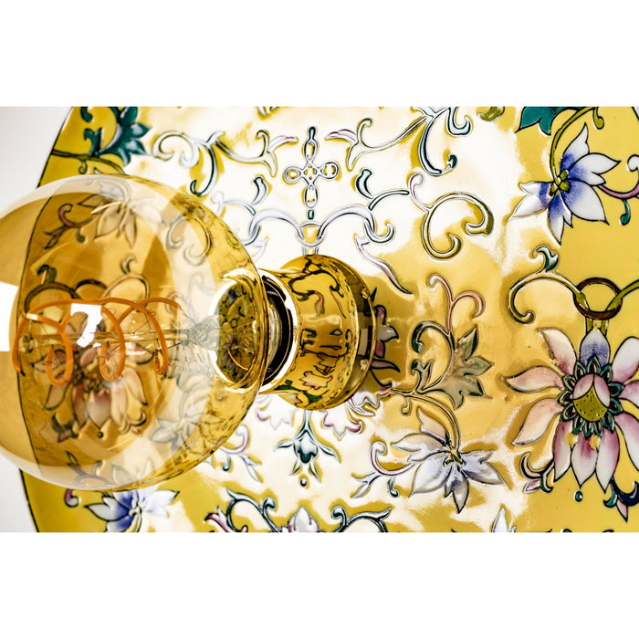 Bold Monkey Grannies Dishes wandlamp citroengeel L Geel