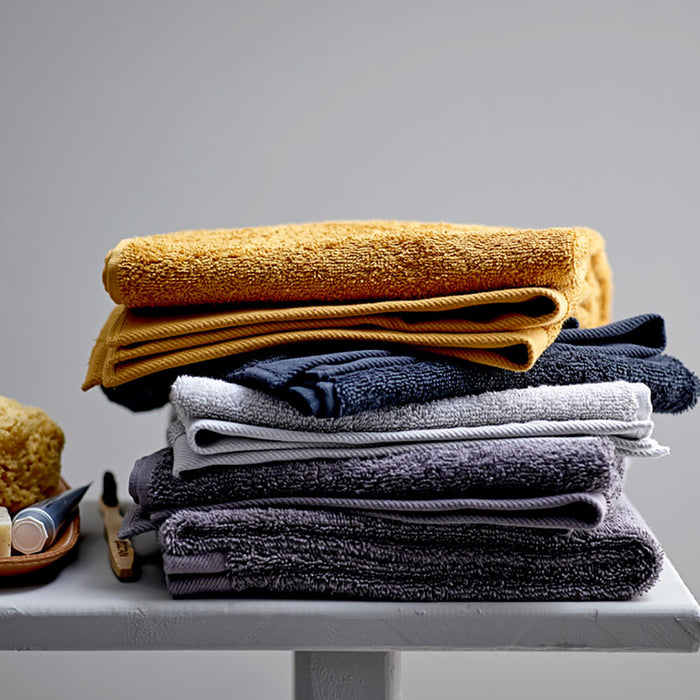 Södahl Comfort Organic Handdoek - 70 x 140 cm - Zwart