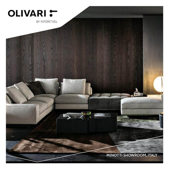 Olivari deurkruk Total antraciet mat titaan PVD