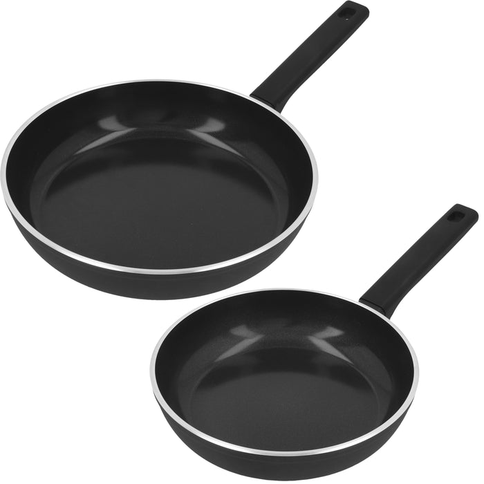 Demeyere Alu Comfort Ceraforce Koekenpannenset Ø 20 + 24 cm