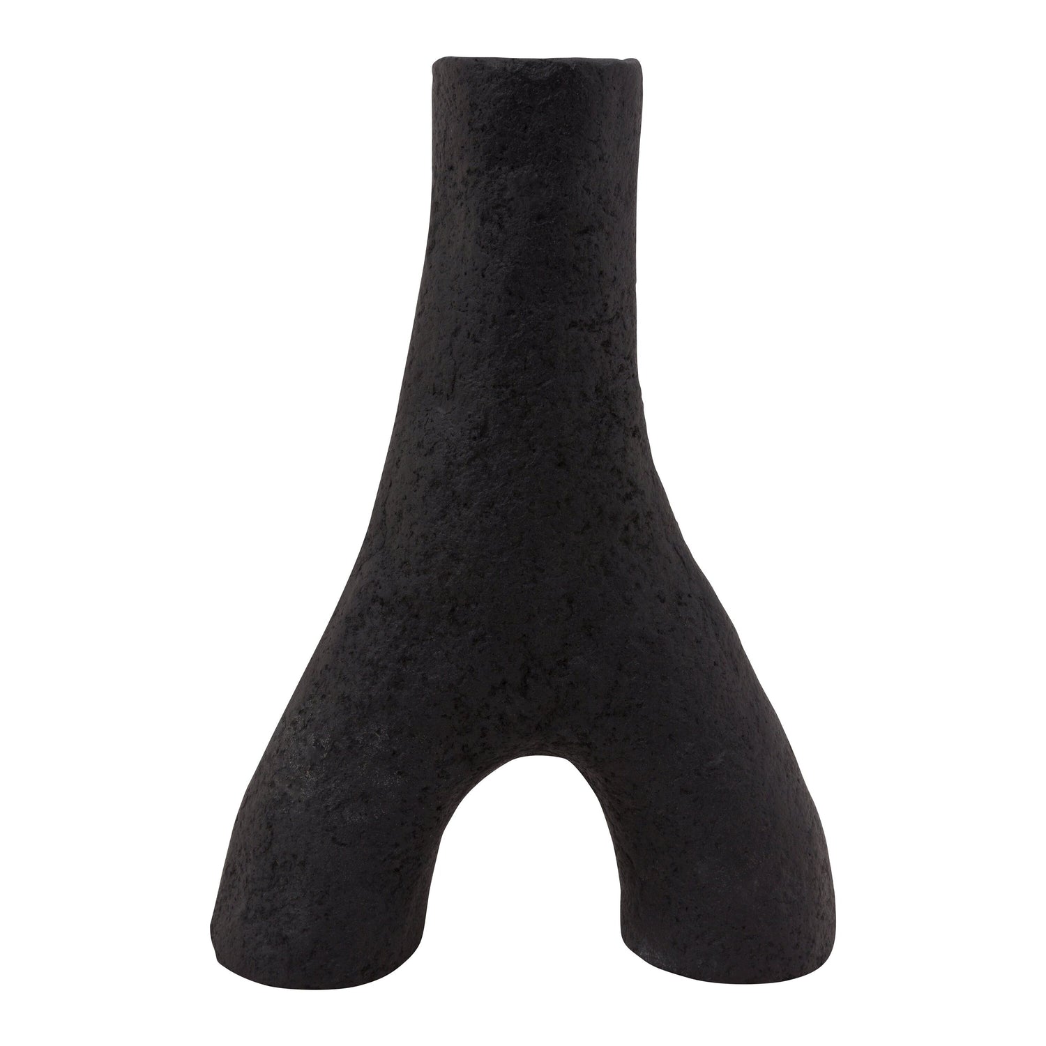 vtwonen Ecomix Twig Vaas - Zwart