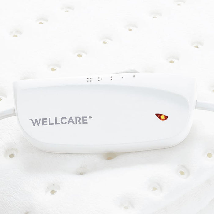 WellCare Elektrische onderdeken Cosy Fleece wit 150x80 cm 79501.01