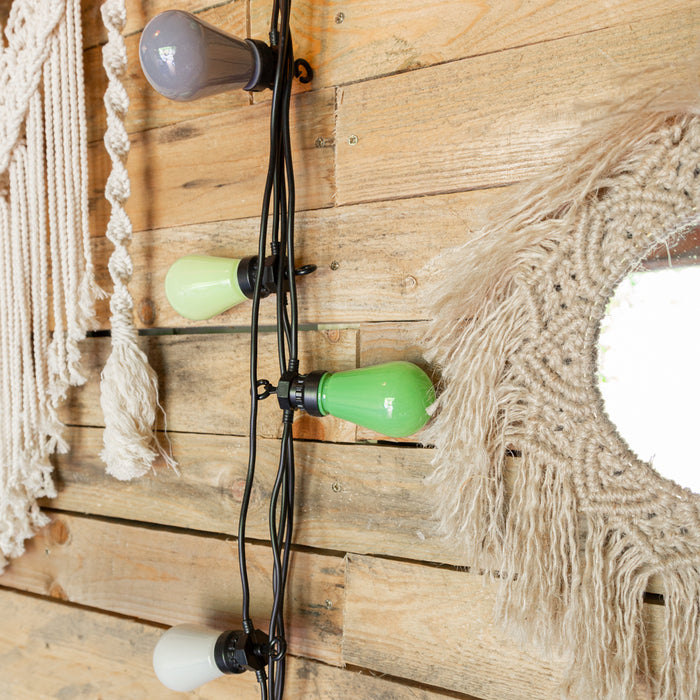 LEDR buitenverlichting  -  Patio Lichtslinger Green Grey -   Extension