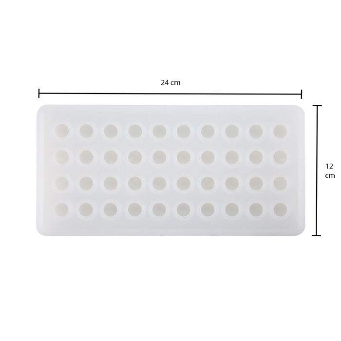 Krumble ijsblokjesvorm rond