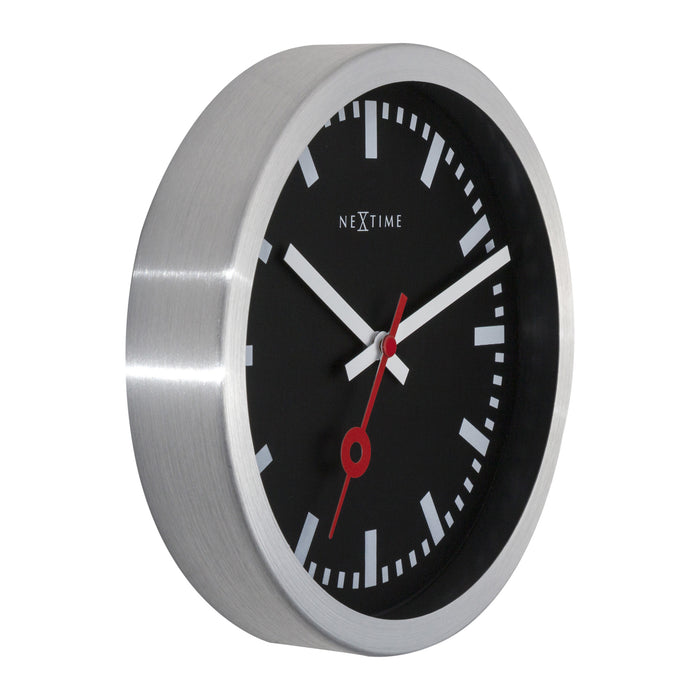 NeXtime Station Stripes Klok Ø 19 cm