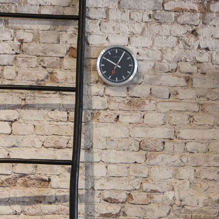 NeXtime Station Stripes Klok Ø 19 cm