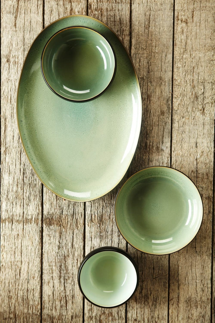 Serax Pure Bord Ø 27 cm - Aquagroen