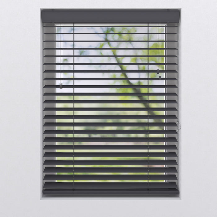 Rollit Kay Jaloezie PVC - Antraciet