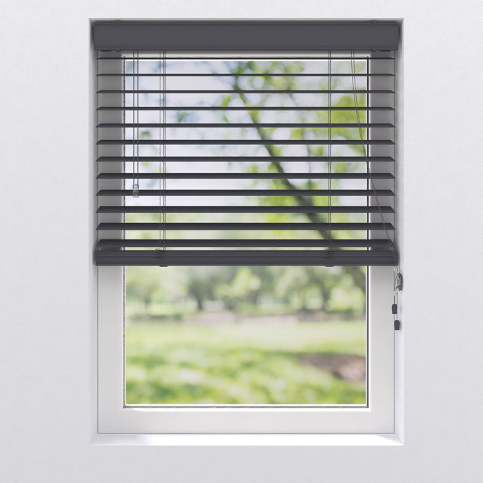 Rollit Kay Jaloezie PVC - Antraciet