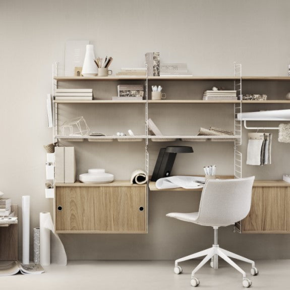 String Shelf Legplank 78 x 30 cm Set van 3