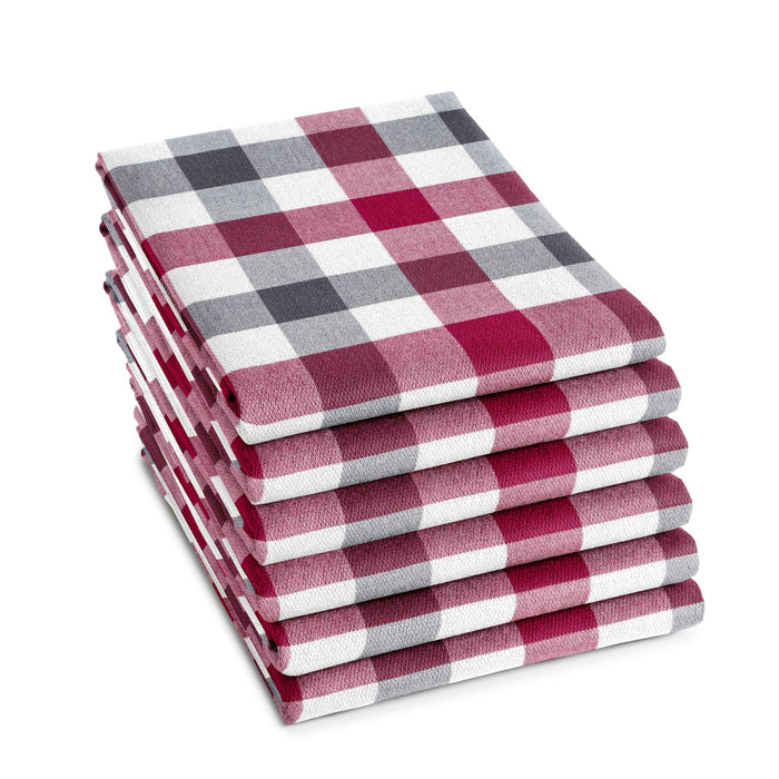 DDDDD tafelloper Carre - 66x65 cm - Set van 6 - Antraciet