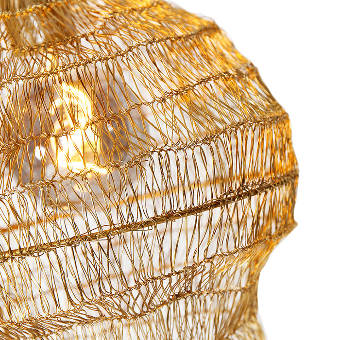 QAZQA Hanglamp vadi - Goud|messing - Oosters - D 400mm