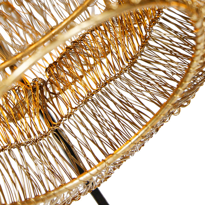 QAZQA Hanglamp vadi - Goud|messing - Oosters - D 400mm