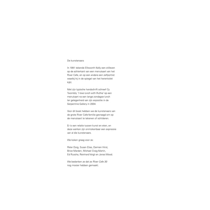 River Cafe 30 - Ruth Rogers