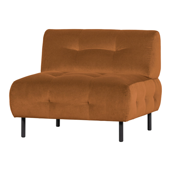 WOOOD Lloyd Fauteuil - Fluweel - Cinnamon