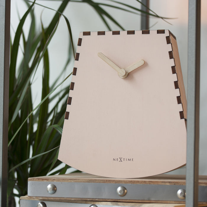 NeXtime Rocky Tafelklok 19,5 x 19,5 cm