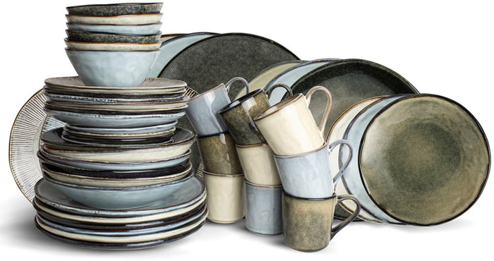 Dutch Rose Set 54 Delig Servies Assorti