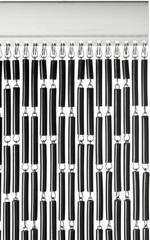 Vliegengordijn Tube - Zwart 100 x 232 cm