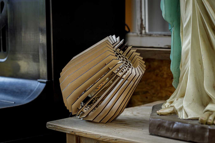 Blij Design  Tafellamp Corner Ø 24 cm naturel