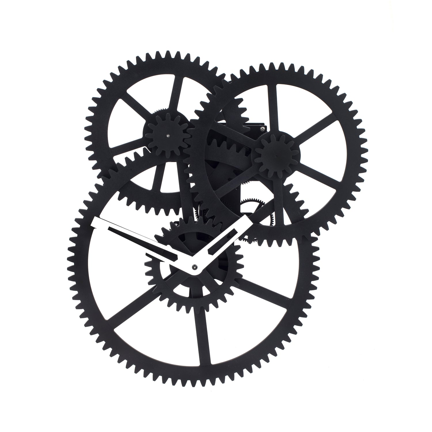 Kikkerland Triple Gear Radar Wandklok