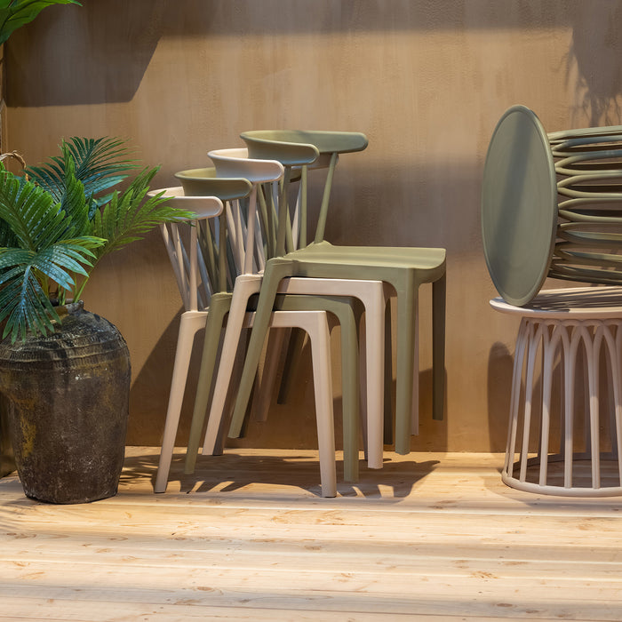 Woood Bliss Spijlenstoel - Jungle