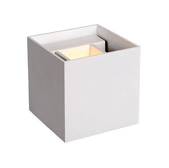 Highlight Wandlamp Block Vierkant Wit 10cm