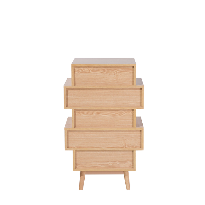 Beliani MORADA Ladekast lichte houtkleur