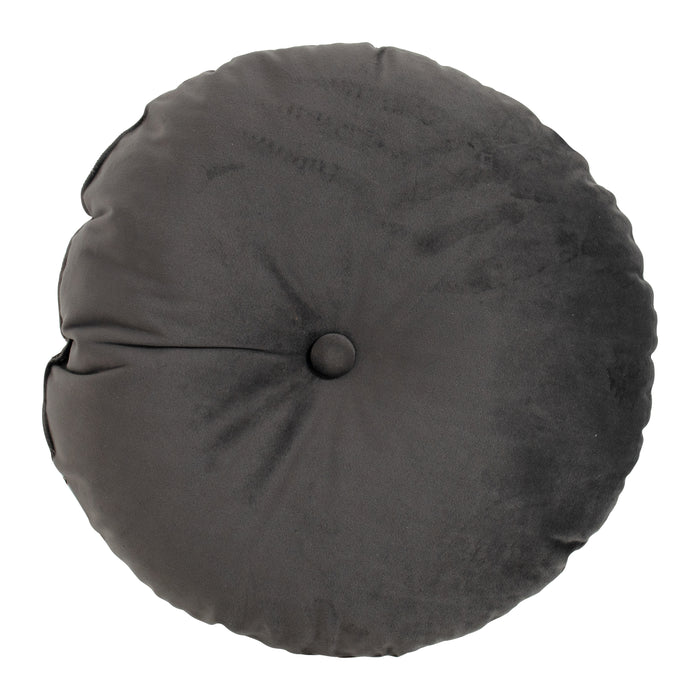 Hartman Jolie Rondkussen - Antraciet - 40 x 40 cm