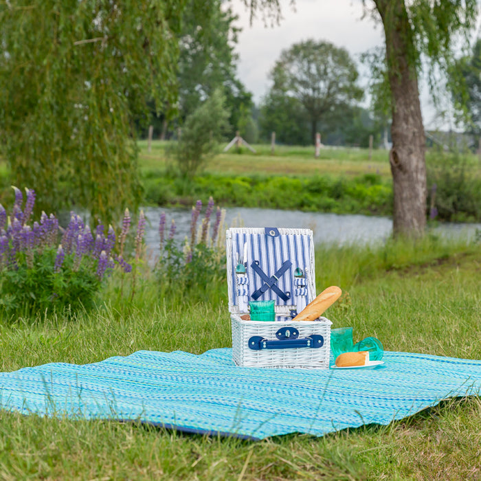 MaximaVida plastic kleed Porto 180 x 120 cm blauw