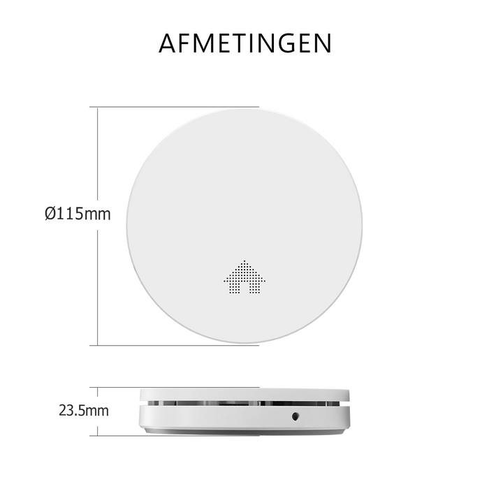 ELRO FS4610 Ultra Dunne Rookmelder met 10 jaar batterij