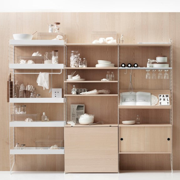 String Vloerpaneel 200 x 30 cm Set van 2