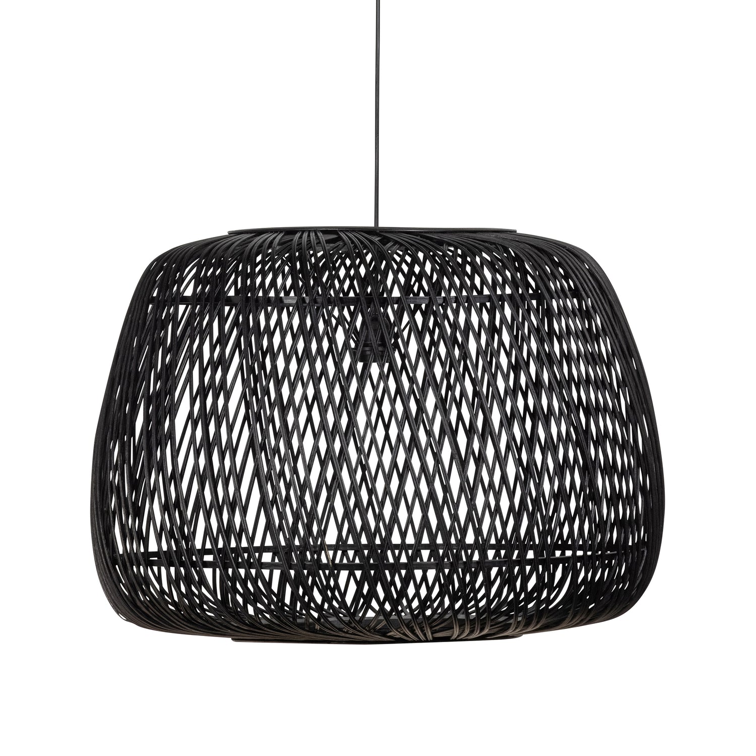 Woood Moza Hanglamp - Zwart