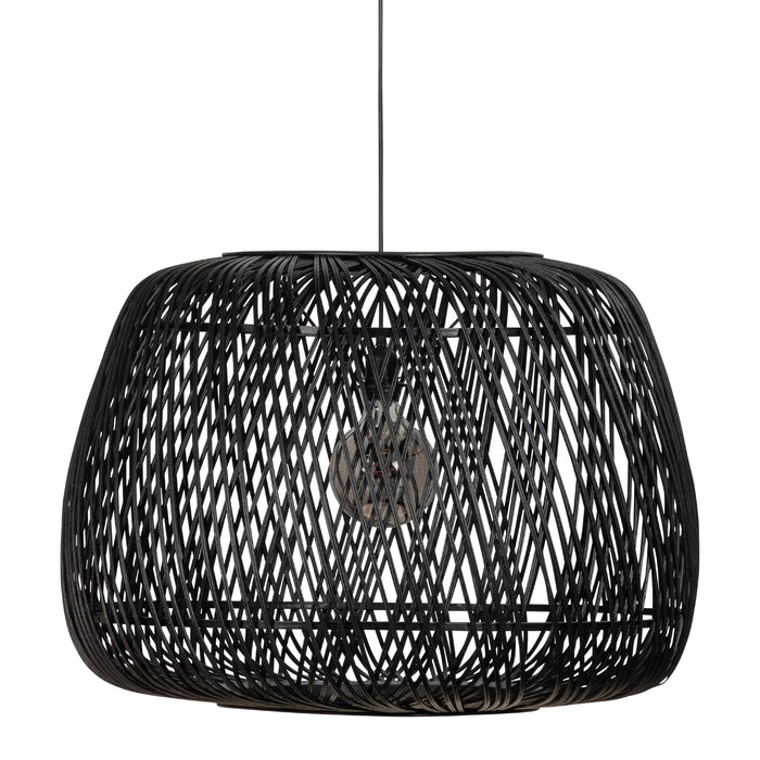 Woood Moza Hanglamp - Zwart