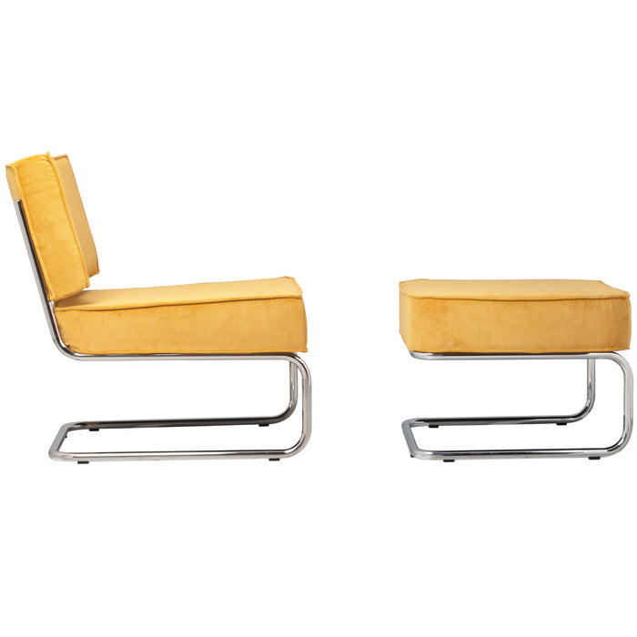 Zuiver Lounge Chair Ridge Rib Fauteuil