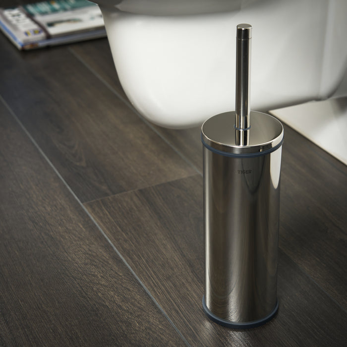 Tiger Boston Toiletborstel met Houder Vrijstaand - RVS gepolijst