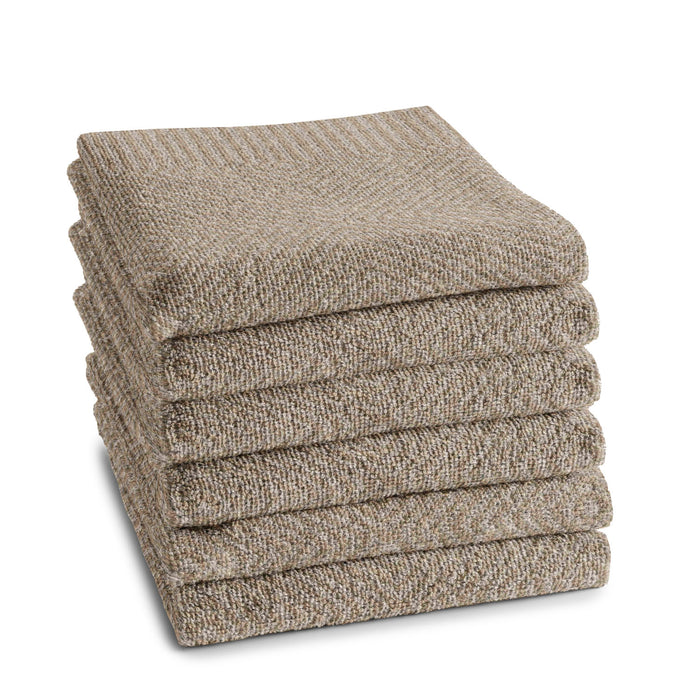 DDDDD keukendoek Cisis - 50x55cm - Amandel - 6 stuks