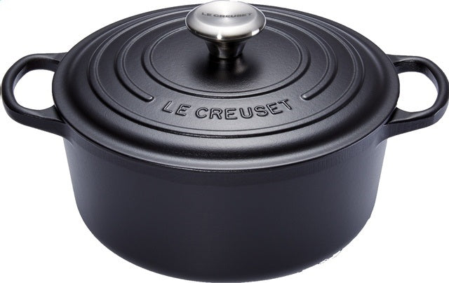Le Creuset Signature Braadpan Ø 20 cm - Mat Zwart