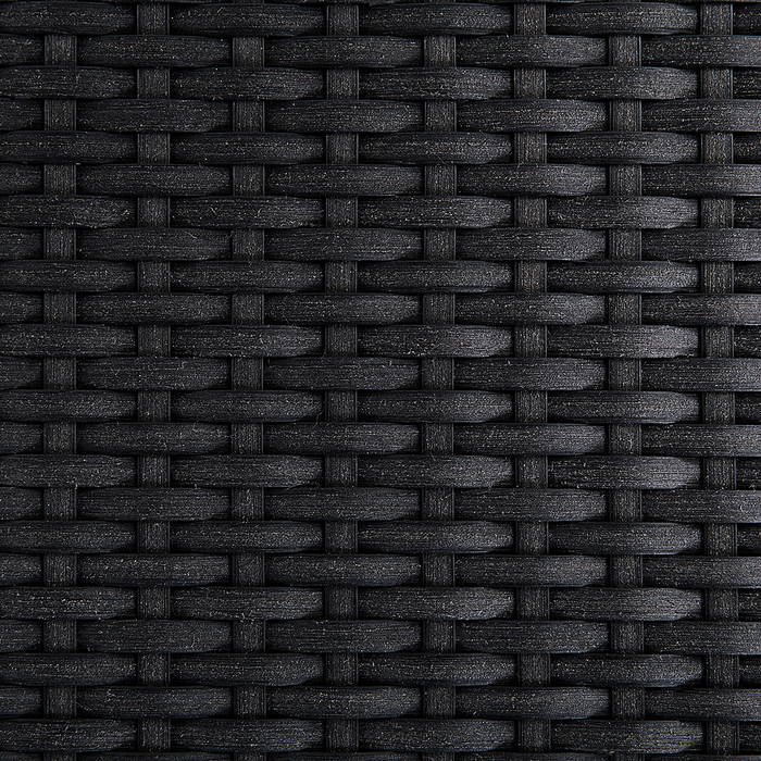 Beliani - GROSSETO - Tuinset voor 8 - Grijs|Rotan - Graniet