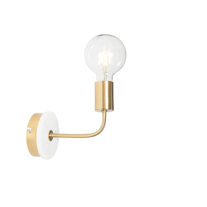 QAZQA Wandlamp kaso - Wit - Klassiek | Antiek - L 10cm