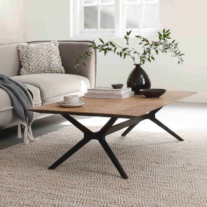 24Designs Metropole Salontafel - L130 X B70 X H38 - Teakhout