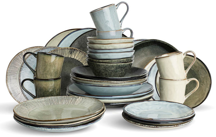 Dutch Rose Set 36 Delig Servies Assorti