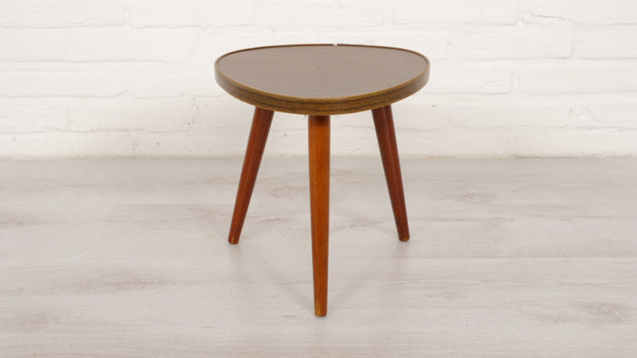 Reliving Vintage Plantentafeltje Met Donker Gefineerd Blad