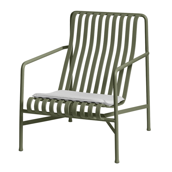 HAY Palissade Seat Zitkussen voor Lounge Chair High & Low - Lichtgrijs