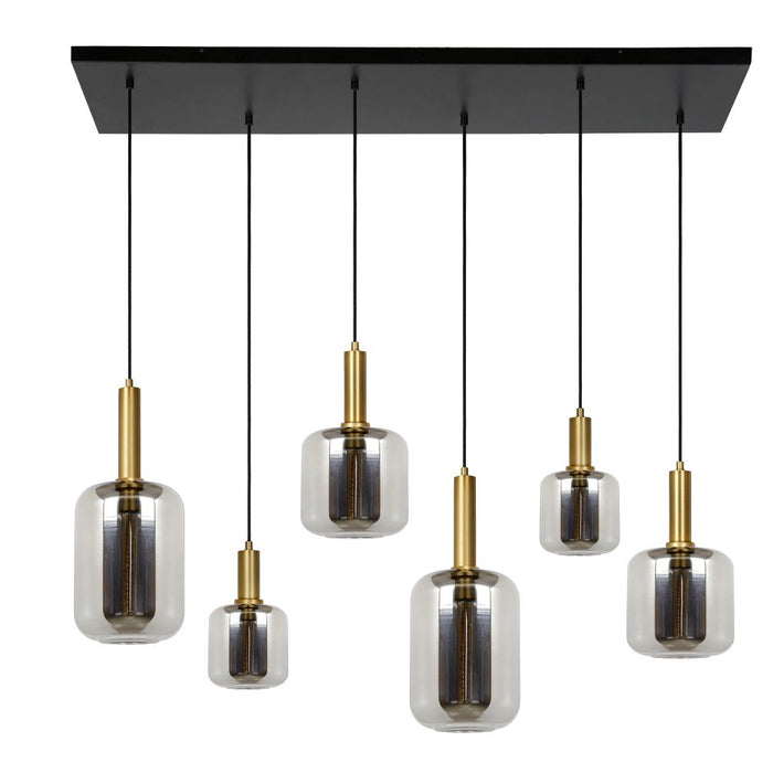 Lucide JOANET Cluster Hanglamp - 6xE27