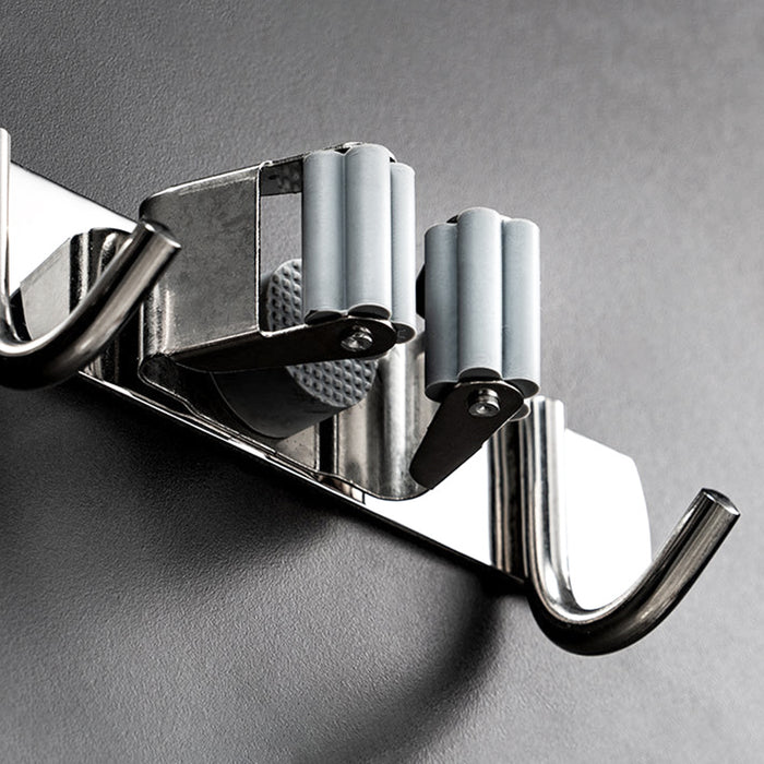 QUVIO Bezem ophangsysteem - Grijs - S