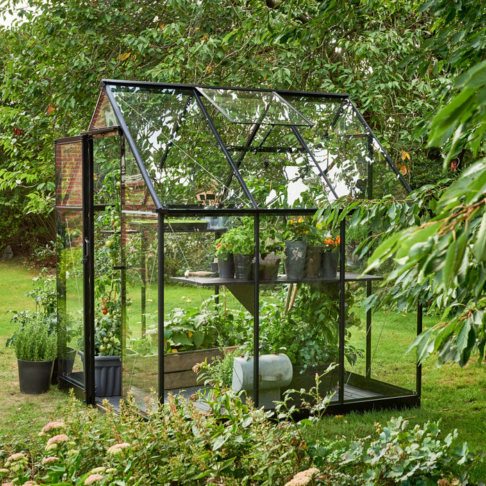 Royal Well Qube 66 Tuinkas met veiligheidsglas