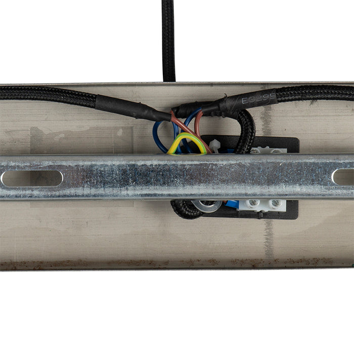 QAZQA Art deco hanglamp messing met roze glas 3-lichts - Pallon