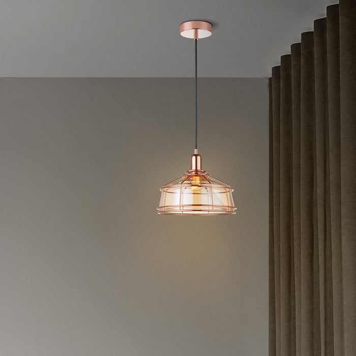 Home sweet home Meo A Hanglamp 26 cm - Amber